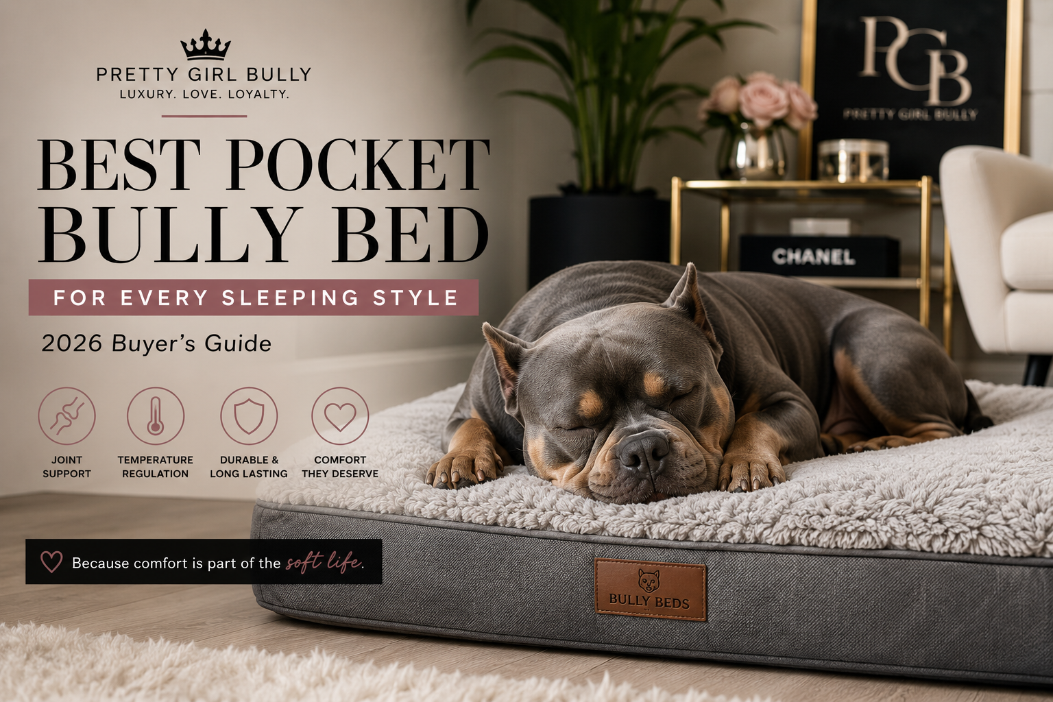 Best Pocket Bully Bed (2026):Top 7 Picks for Every Sleeper